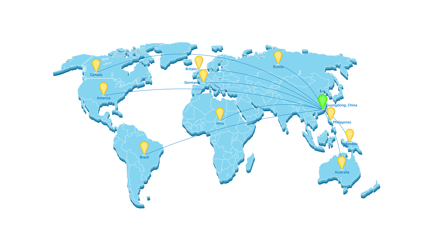 Global sales network